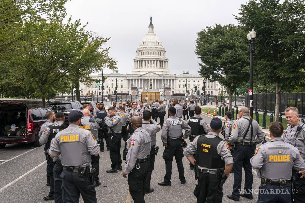 Transcurre pacíficamente protesta en el Capitolio