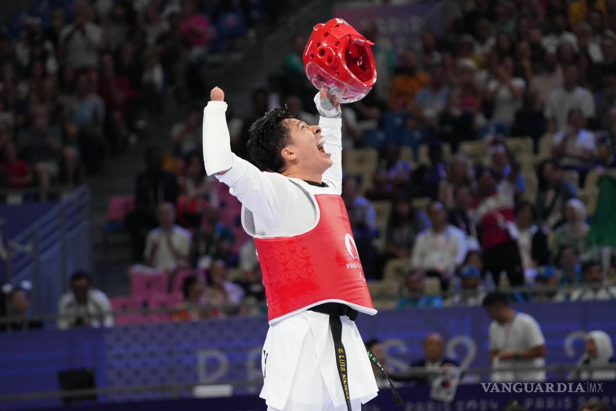 ¡Cae la sexta medalla para México en Paralímpicos! Luis Mario Nájera se cuelga la plata en el parataekwondo de París