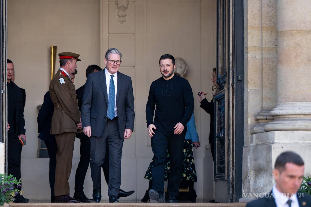 $!París y Londres enviarán próximamente a Ucrania una misión militar que evaluará sobre el terreno las posibilidades de despliegue de la fuerza.