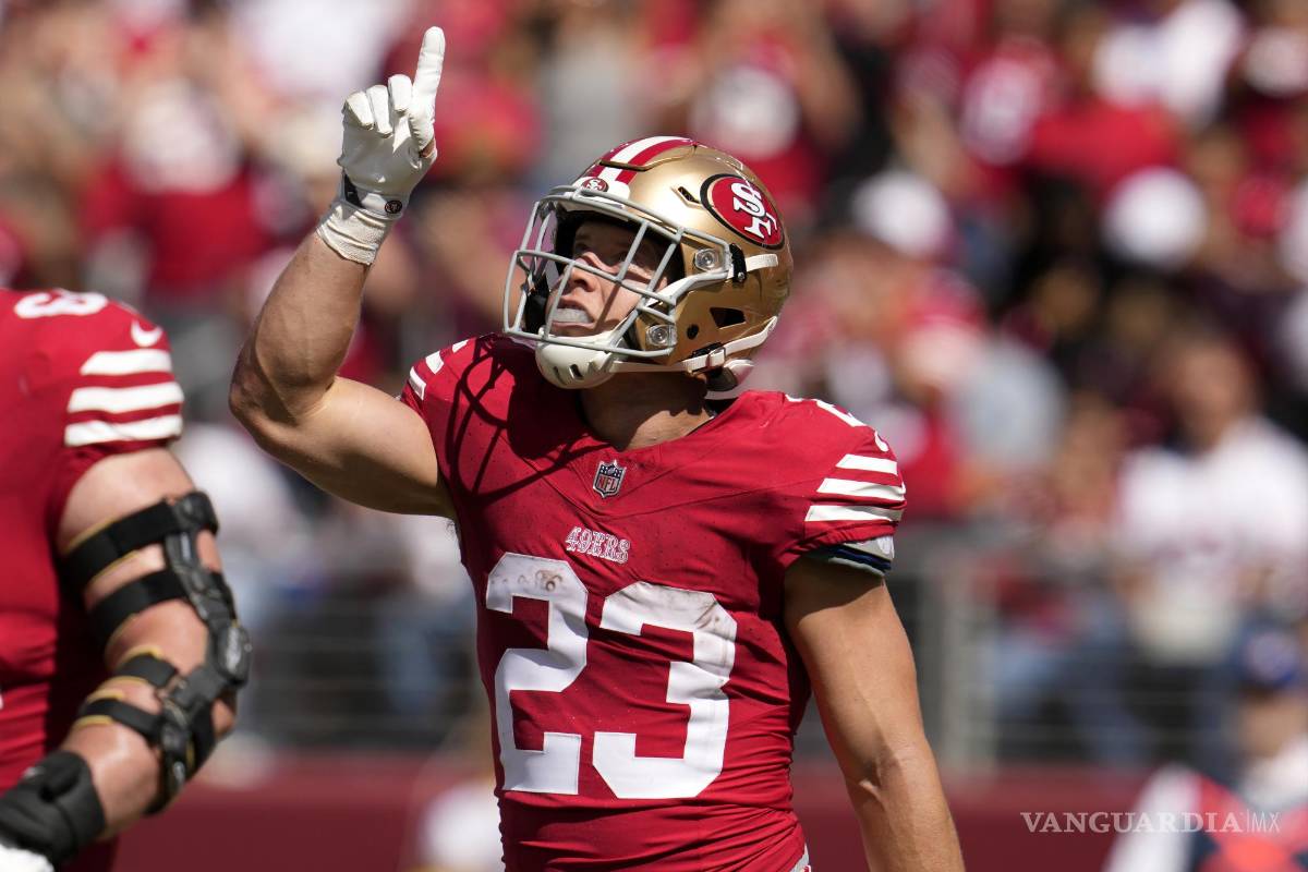 Christian McCaffrey deja atrás a Jerry Rice: acumula mayor cantidad de juegos consecutivos con al menos un TD