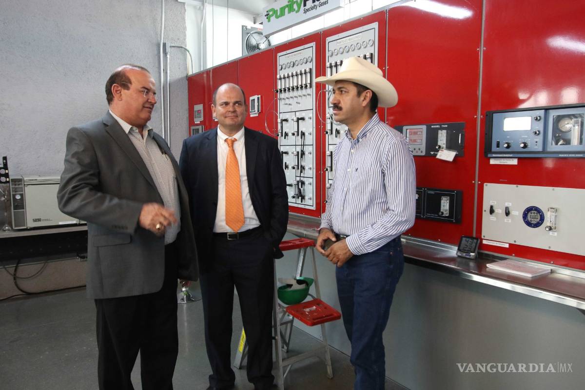 $!Inauguran planta criogénica AOC en Arteaga; distribuirán oxígeno y nitrógeno al sector médico