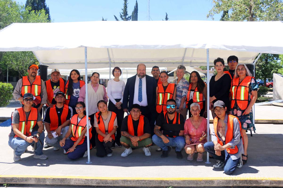 $!Brigadistas internos coordinan acciones de seguridad en puntos estratégicos.