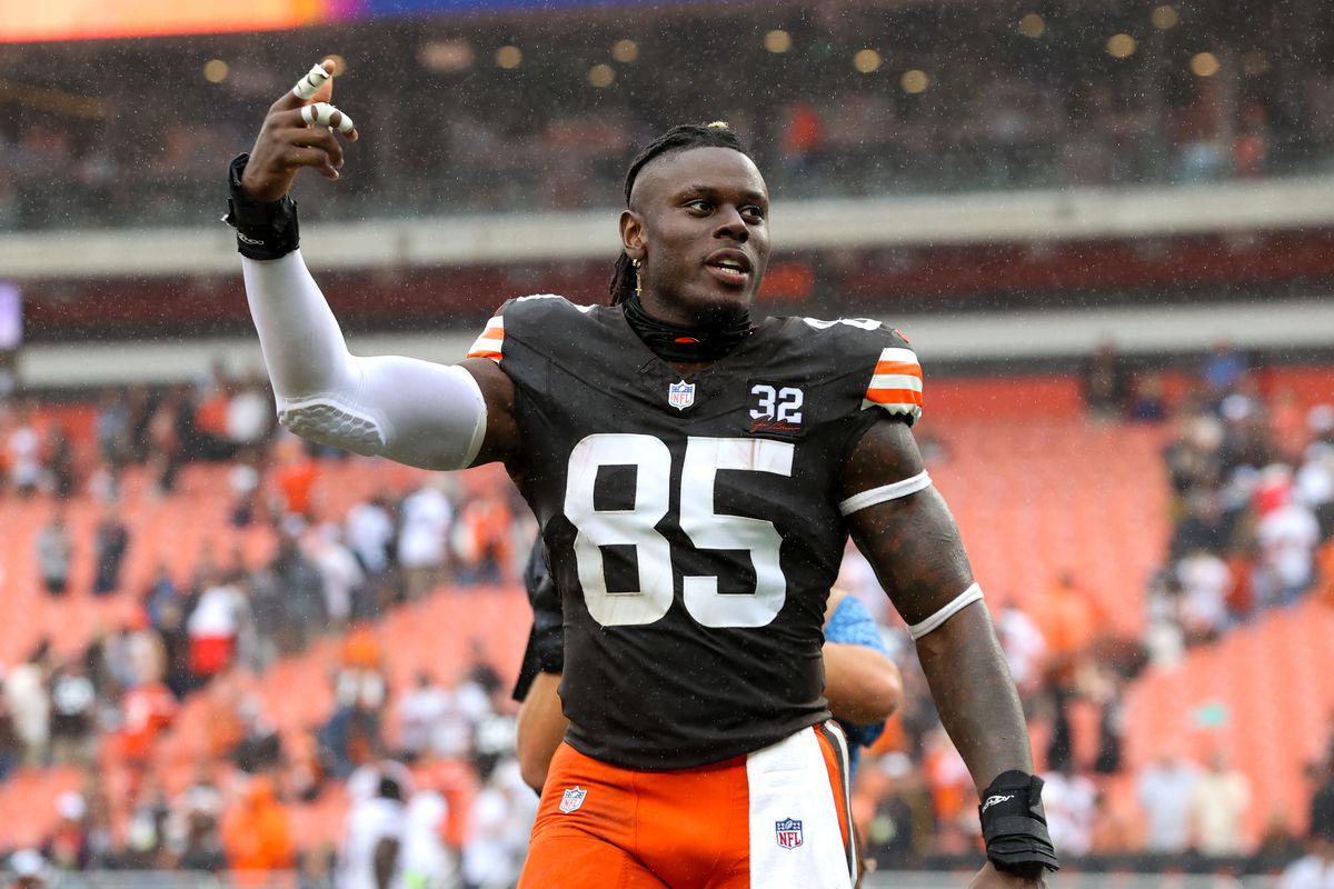 $!David Njoku, ante los Bengals, tiene un enfrentamiento favorable en Semana 7.