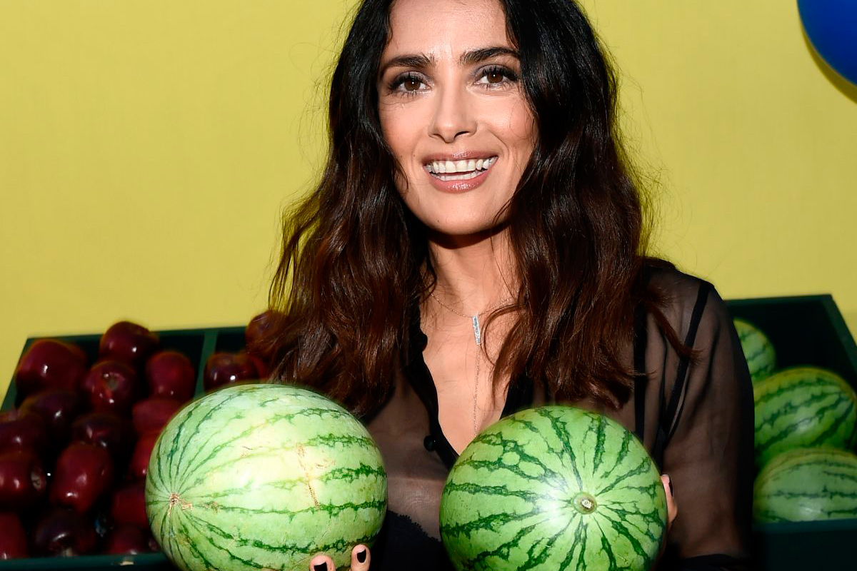 Salma Hayek presumió 