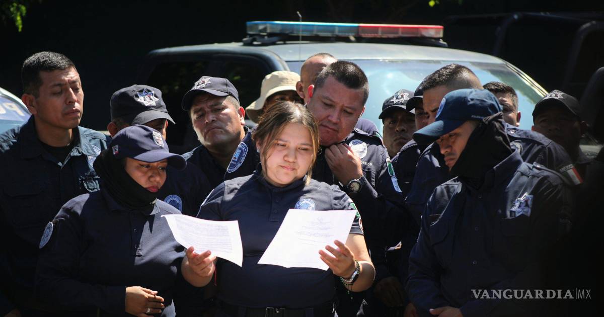 Policías suman protestas en cinco municipios de Morelos; exigen aumentos salariales y mejores equipos