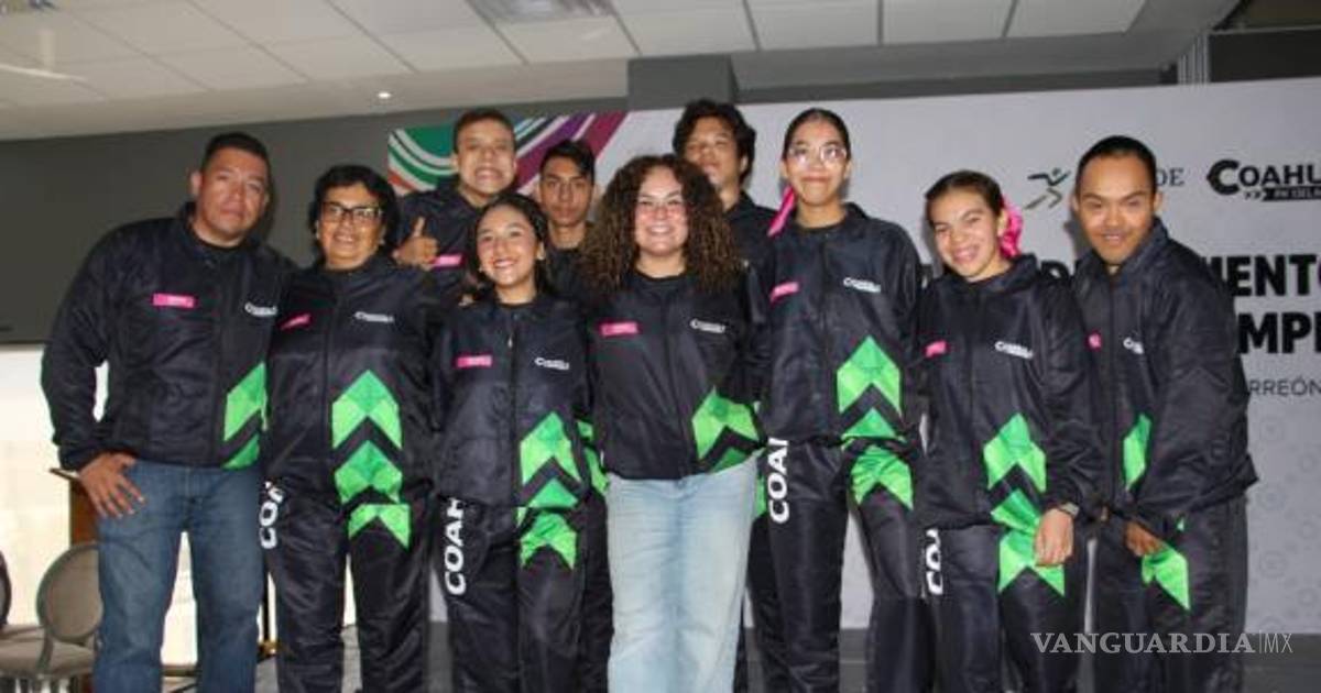 Abanderan a delegación de Coahuila rumbo a la Paralimpiada Nacional 2026