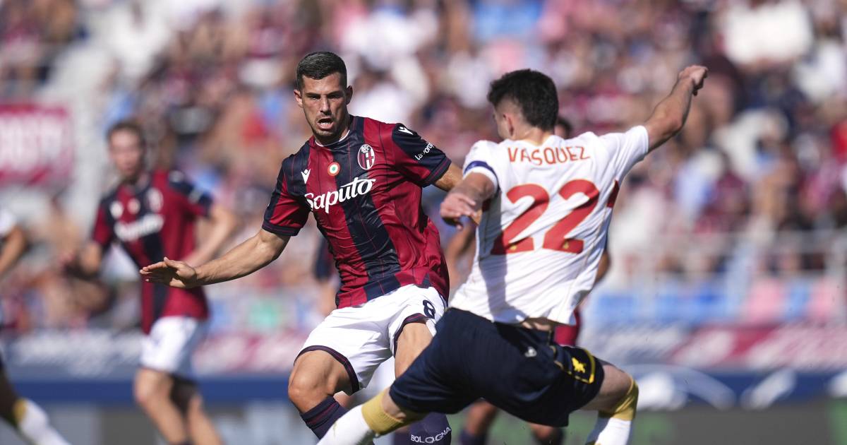 Bologna vence al Genoa de Johan Vásquez en el último suspiro con penal de Orsolini