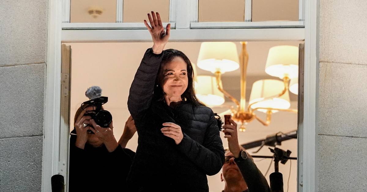 María Corina Machado reaparece en Oslo, tras recibir Premio Nobel de la Paz