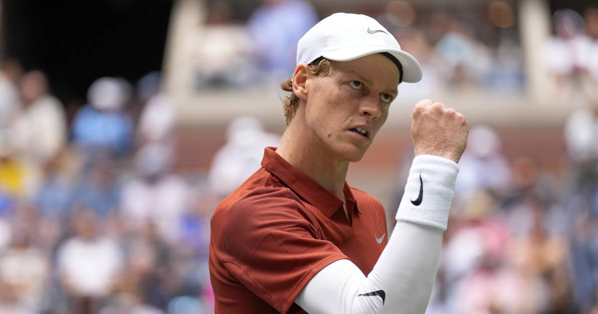 Jannik Sinner encabeza triunfos de la jornada masculina en el US Open