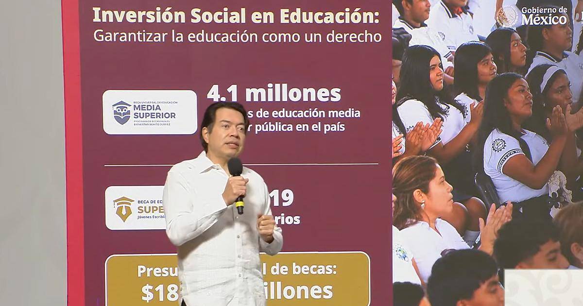 ¡Beca Rita Cetina llega a secundarias!... a partir del 15 de septiembre los estudiantes ya pueden inscribirse, confirma la SEP