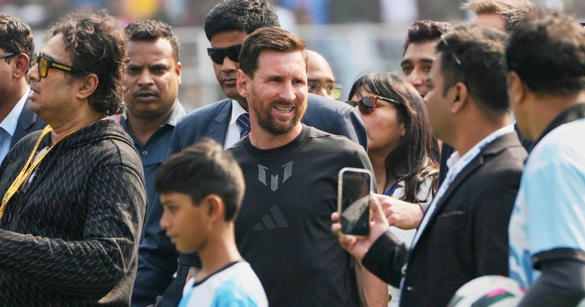¿Qué pasó con Messi en la India? La visita de 22 minutos que desató el caos en Calcuta