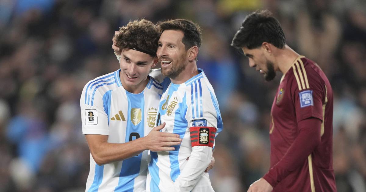 Lionel Messi se despide de las eliminatorias en Argentina con un triunfo sobre Venezuela