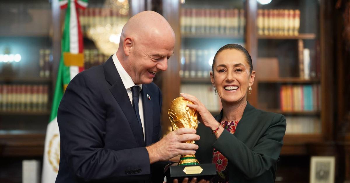 México rumbo al Mundial 2026: Sheinbaum se reúne con Infantino, presidente de la FIFA