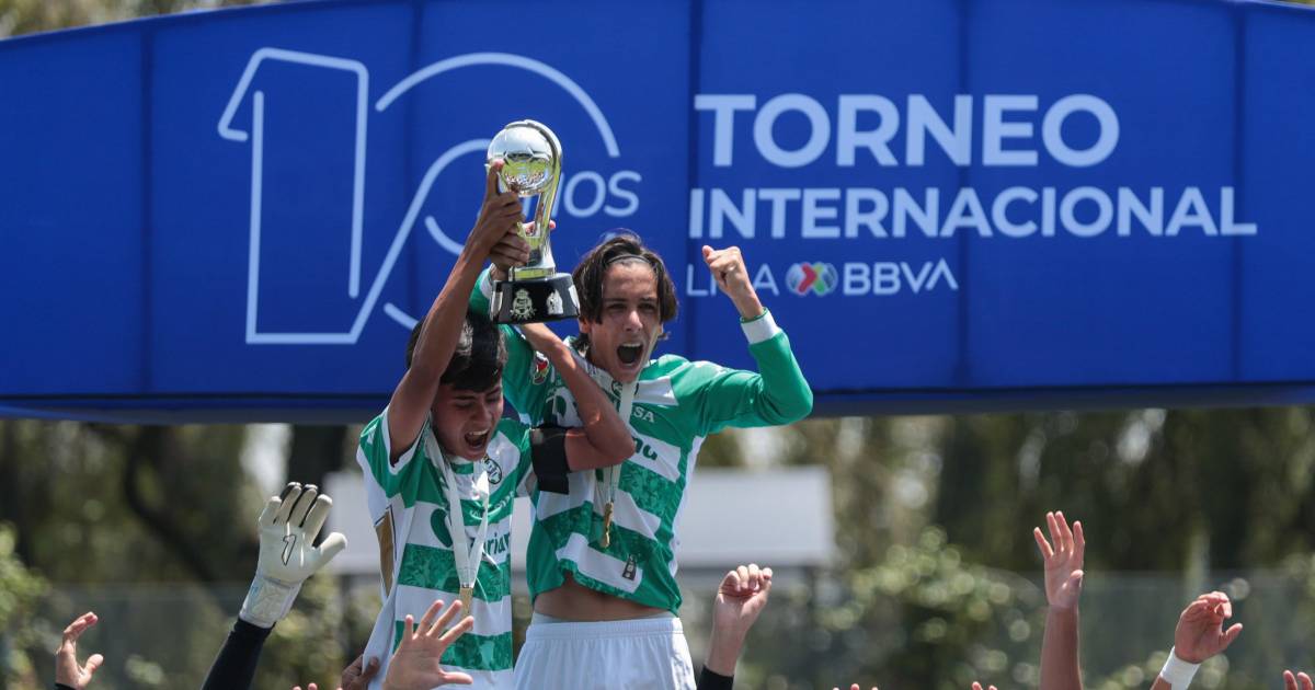 Lucca Vuoso lidera a Santos Sub-17 al título del Torneo Internacional de Fuerzas Básicas