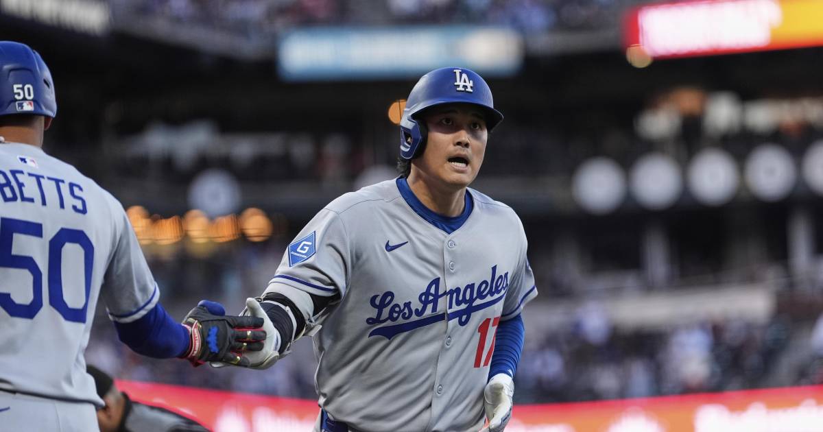El imparable Ohtani la sigue rompiendo y es el símbolo y líder de los Dodgers