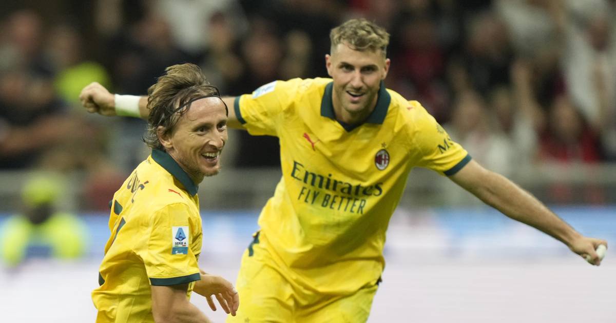 Luka Modric decide y Milan vence al Bologna; Santi Giménez acaricia el gol
