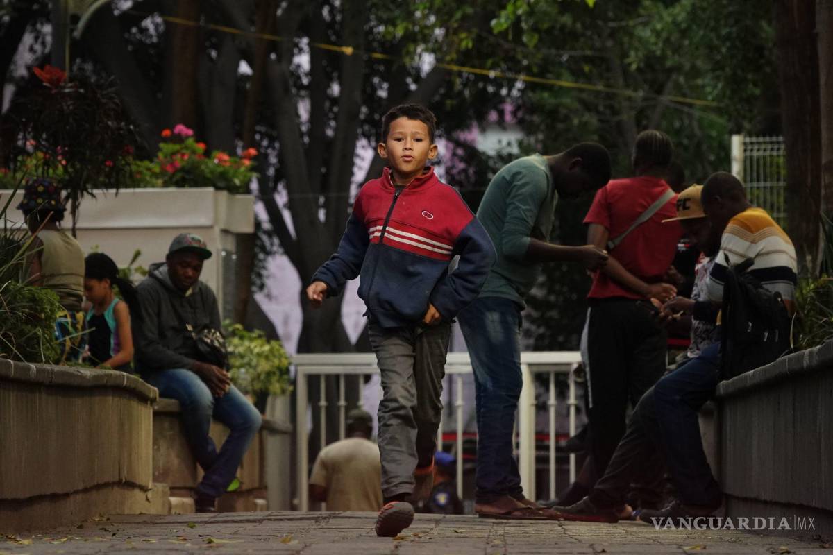 El homenaje al niño migrante