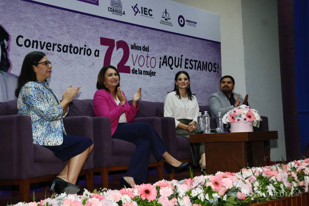 $!Mayra Valdés, Secretaria de la Mujer, reconoció a las panelistas como referentes nacionales que han abierto camino para las nuevas generaciones de mujeres líderes.
