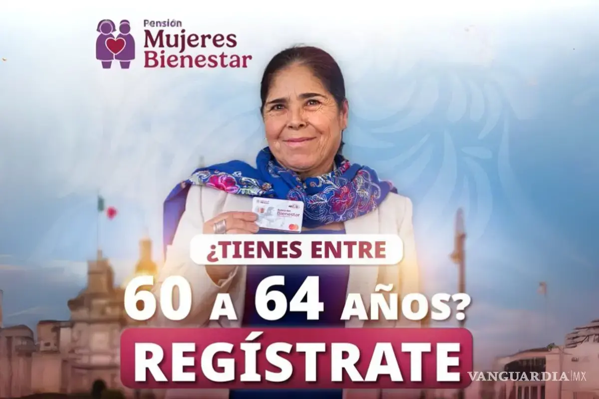 Pensión Mujeres Bienestar 2025... ¿Qué apellidos se registran del 18 al 23 de agosto? (Calendario Oficial)