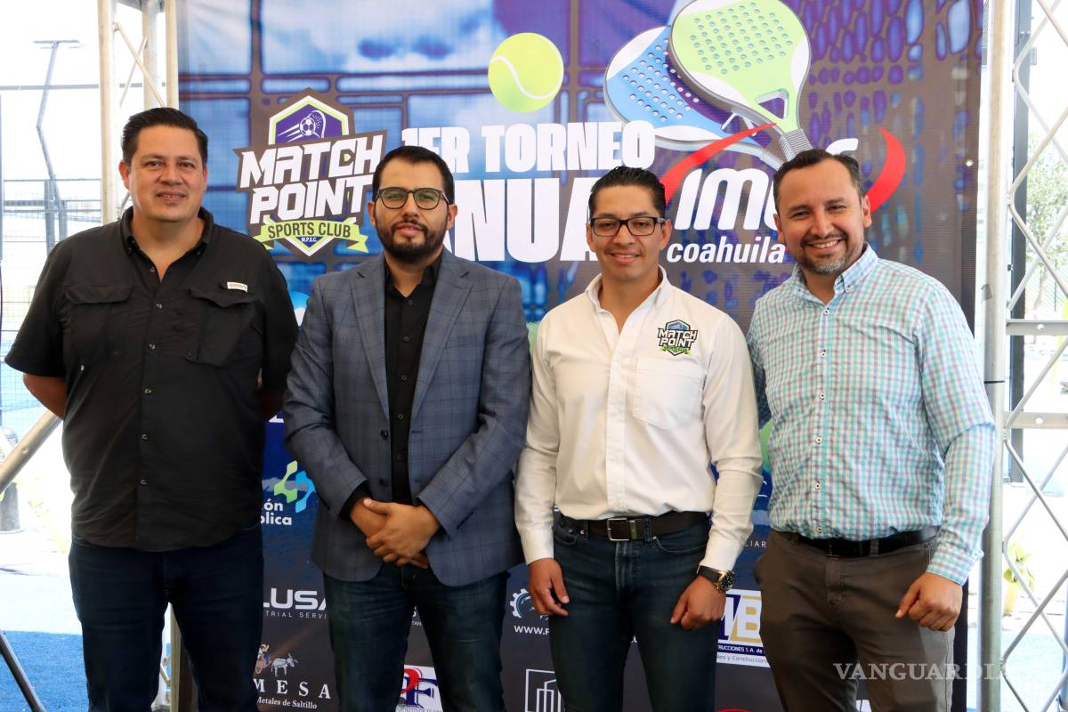 Saltillo recibe primer Torneo Anual de Pádel y Carrera Rumbo al Éxito del IMEF