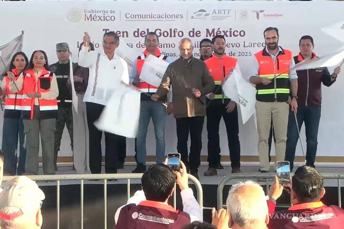 Confirma gobierno de Sheinbaum estaciones del tren de pasajeros Saltillo-Monterrey y Derramadero-Ramos Arizpe