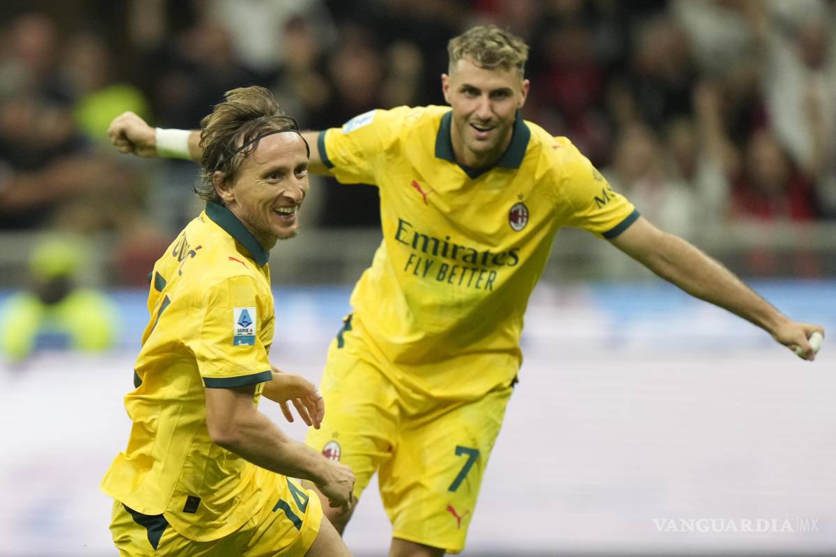 Luka Modric decide y Milan vence al Bologna; Santi Giménez acaricia el gol
