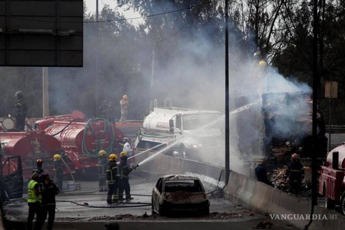 Reportan muerte del conductor de la pipa que explotó en Iztapalapa