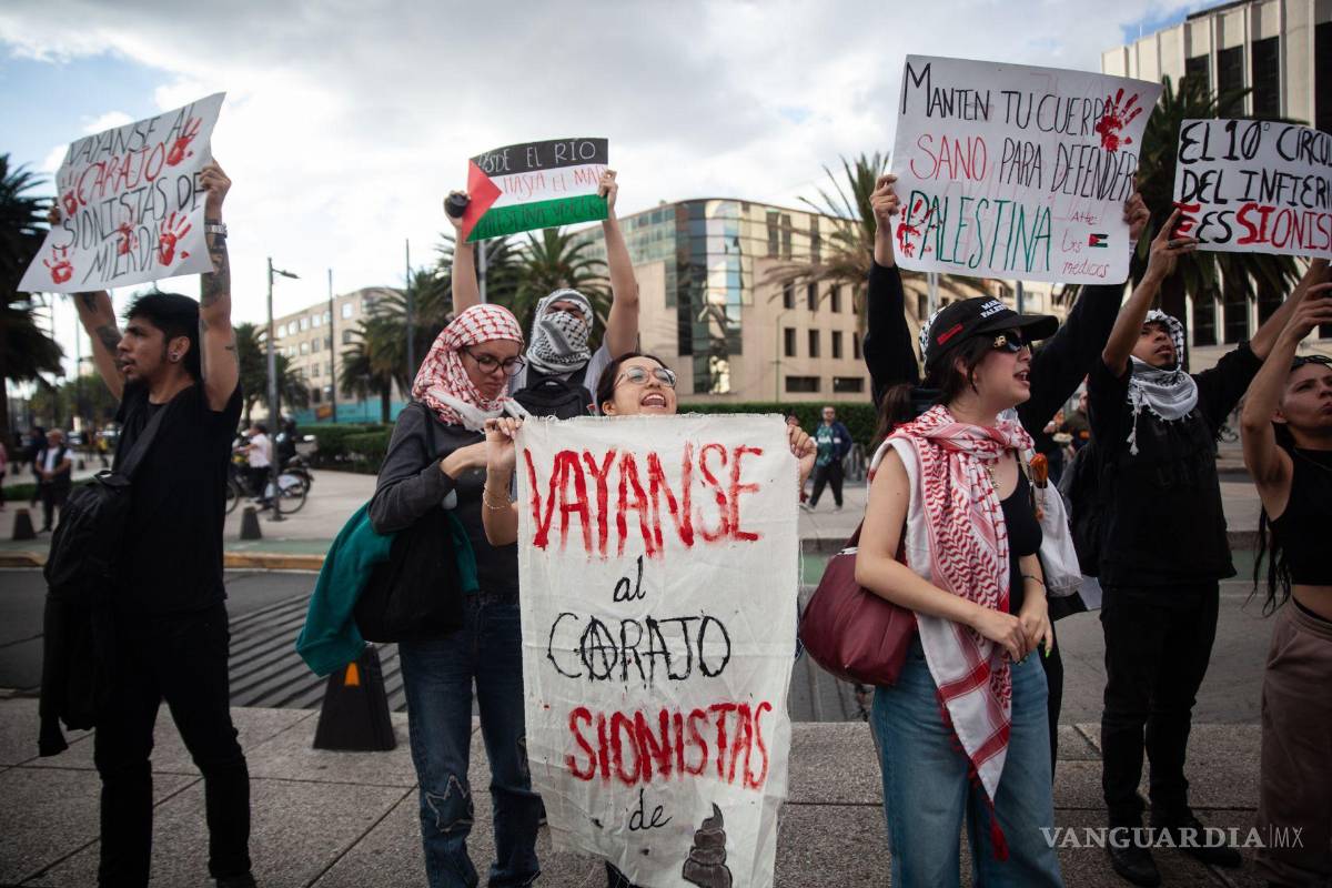 Resultan 3 elementos de la SSC lesionados tras marcha pro Palestina en la Ciudad de México