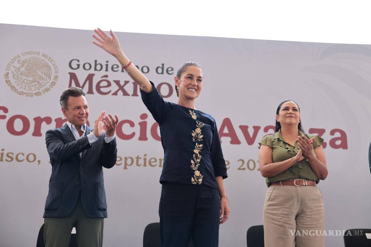 Abuchean en mitin al gobernador de Jalisco, Pablo Lemus; Sheinbaum pide respeto
