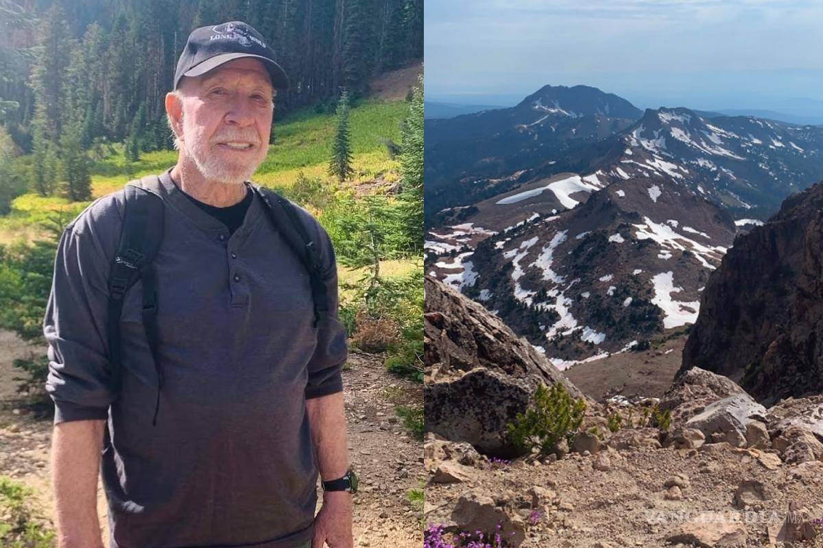 ‘Chuck Norris no va a la montaña, la montaña va a Chuck Norris’... a sus 85 años logró ascender a la cima del Pico Lassen