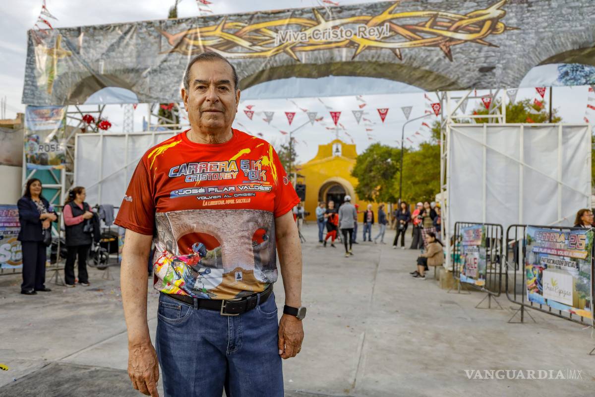 Emotivo homenaje a José del Pilar Valdés en la Carrera ‘25 Cristo Rey’
