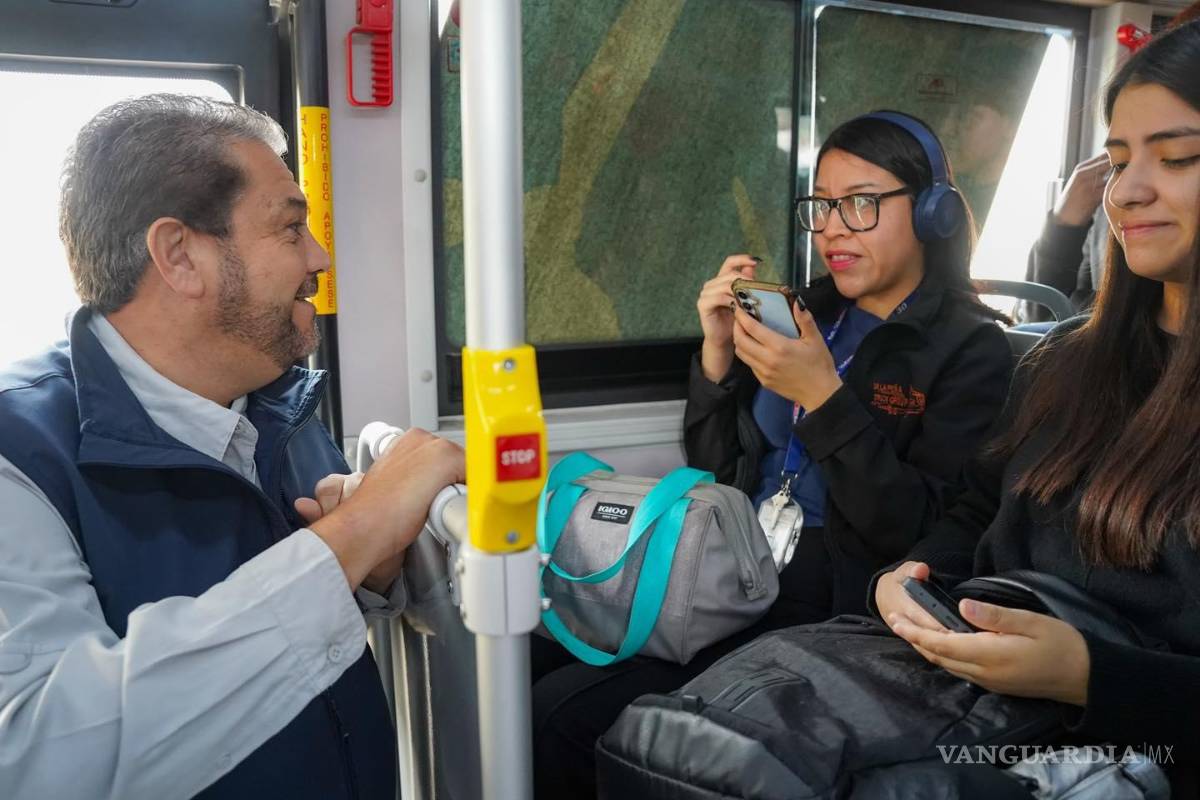 Supervisa alcalde de Ramos Arizpe impacto de la Ruta Estudiantil Gratuita