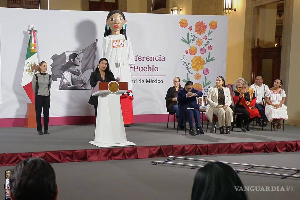 Reivindican a La Malintzin en la Mañanera, ‘fue injustamente señalada como traidora’