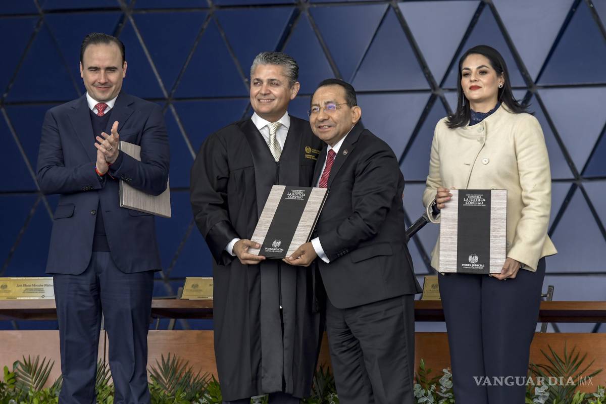 $!Elección de jueces fortaleció la legitimidad del Poder Judicial, afirmó Mery Ayup durante el evento.