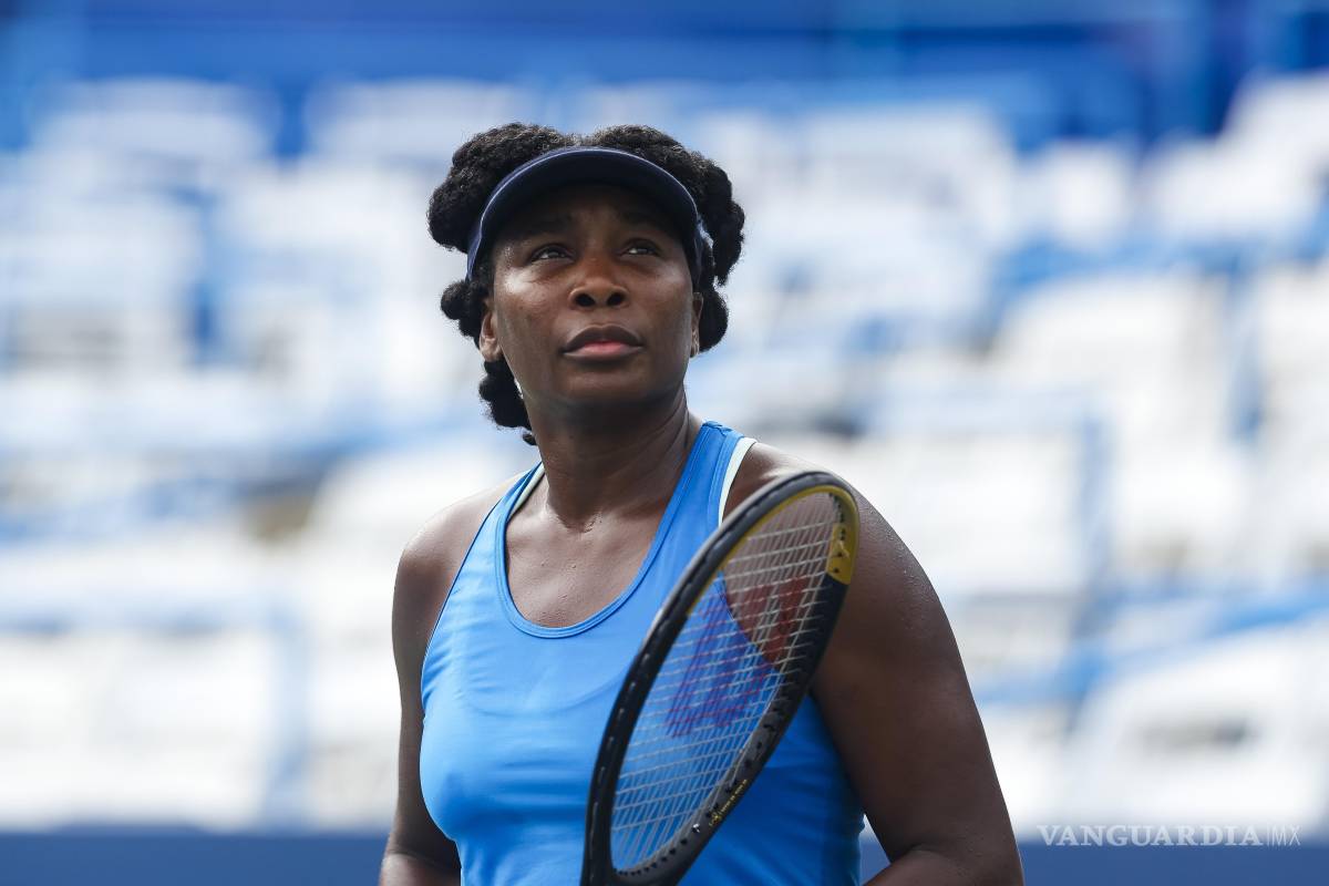 Venus Williams regresa al tenis a los 45 años y es eliminada en Washington