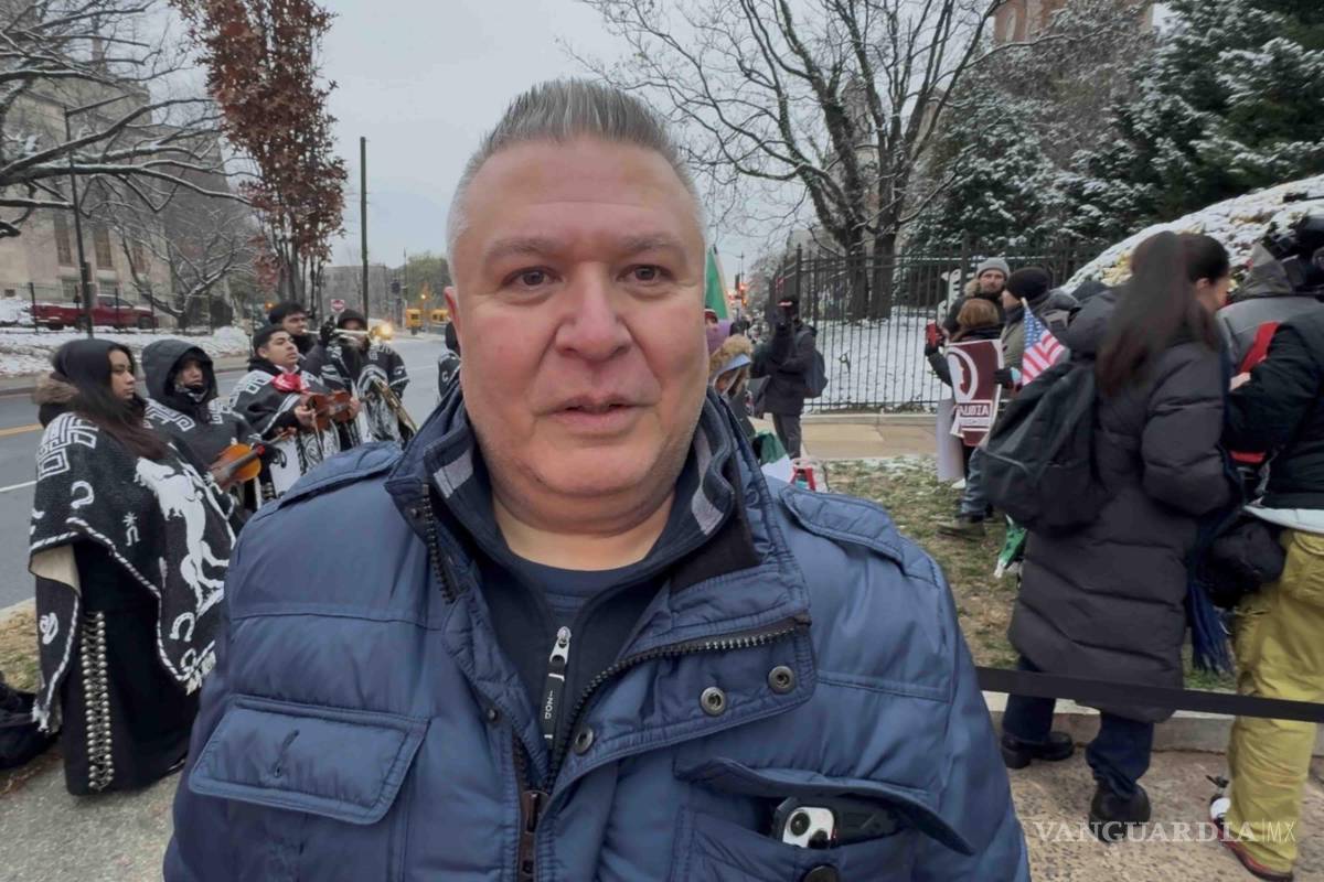 $!“Vivimos con miedo todos los días”, cuenta al medio de comunicación El Universal Mario Hernández, mexicano que lleva 15 años en Washington D.C.