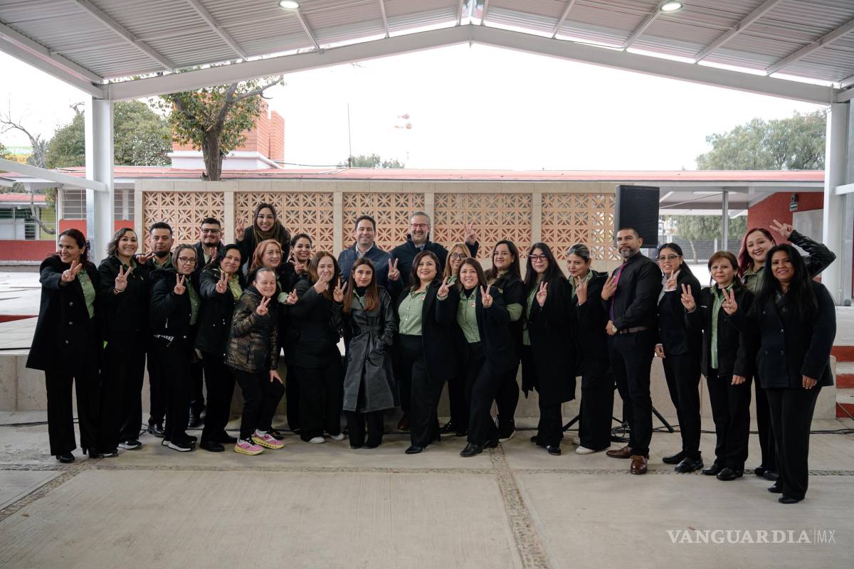 $!La techumbre beneficia directamente a cerca de 300 alumnos, así como a docentes y personal administrativo.