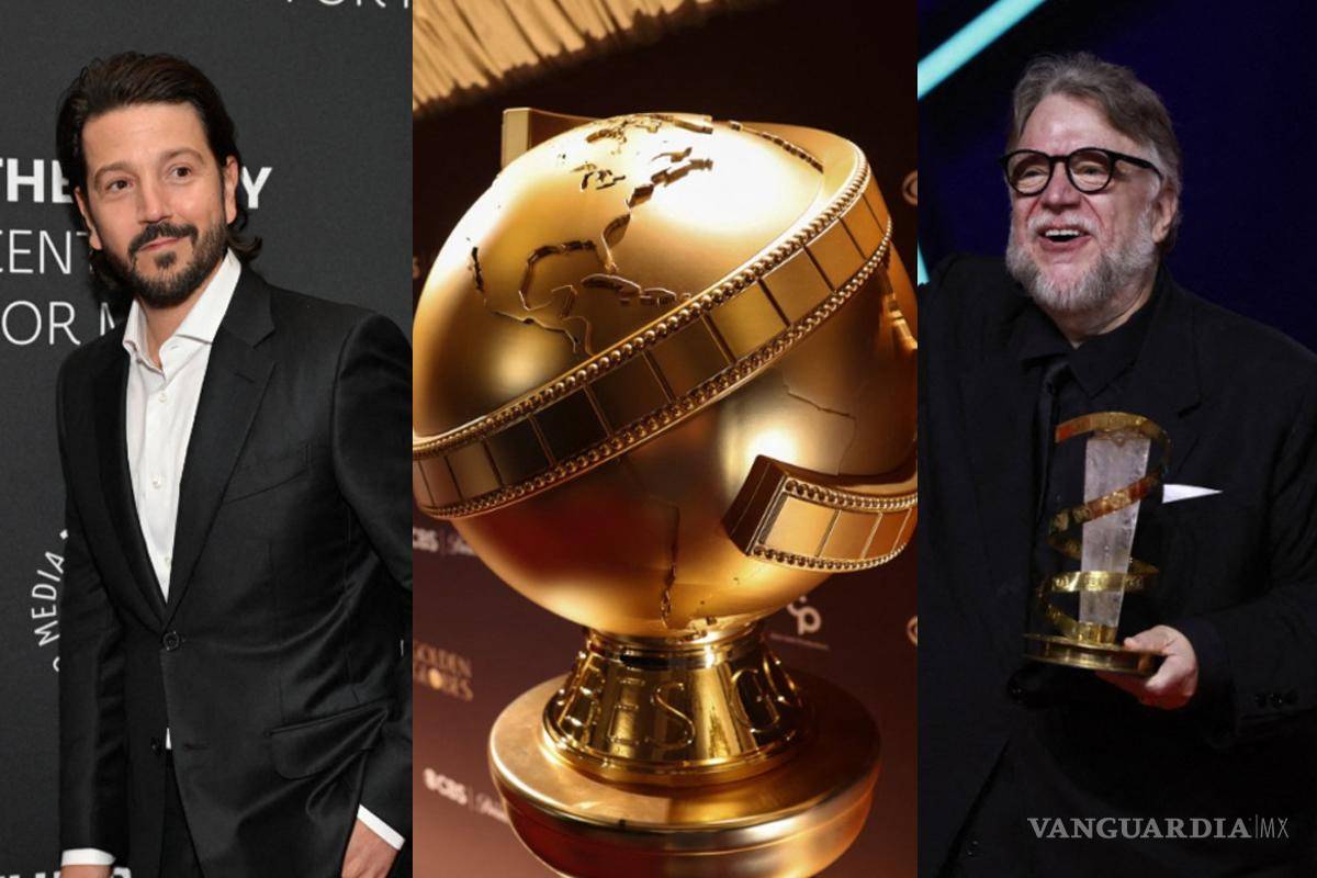 Globos de Oro 2026... Lista de nominados incluidos Guillermo del Toro, Diego Luna y Frankenstein