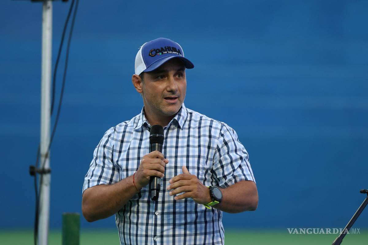 $!Antonio Cepeda Licón, director del Instituto Estatal del Deporte, reconoció el trabajo conjunto entre gobierno estatal y municipal, resaltando que eventos como este fortalecen la presencia de Saltillo en el ámbito deportivo nacional e internacional.