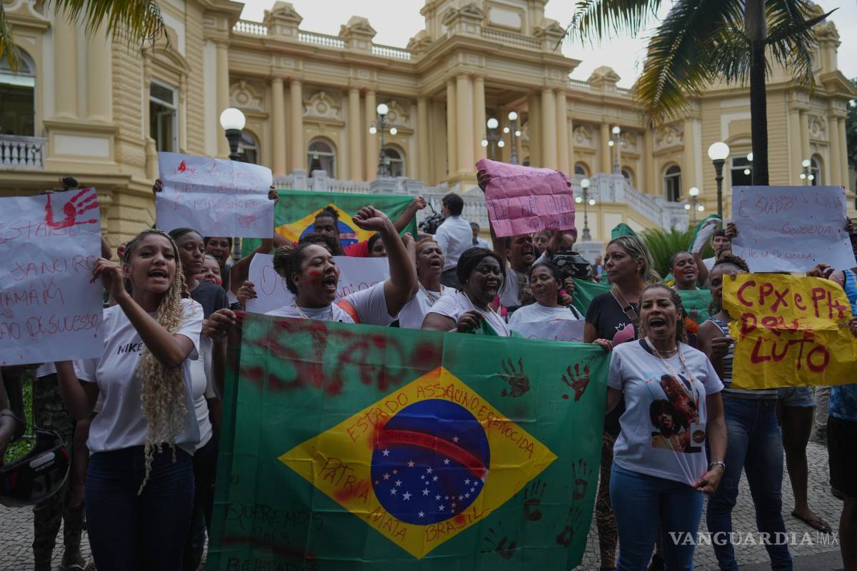 Sube a 121 el número de muertos en redada policial contra narcotráfico en Río de Janeiro