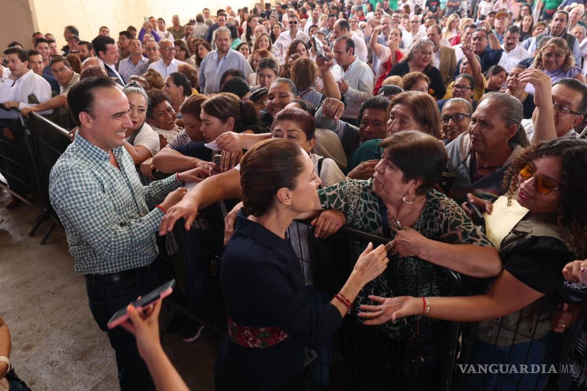 Crónica de una transformación anunciada: así fue la visita de la presidenta Claudia Sheinbaum a Coahuila