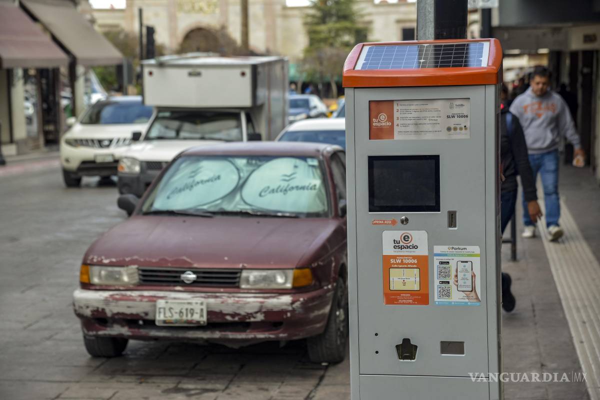 Recauda Saltillo 3.5 mdp por parquímetros en casi 5 años