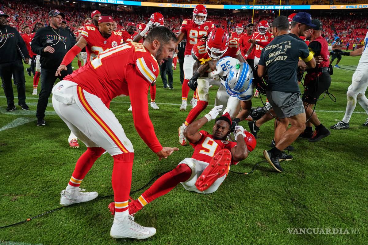 Pelea entre Chiefs y Lions: ¿por qué Brian Branch golpeó a JuJu Smith-Schuster?