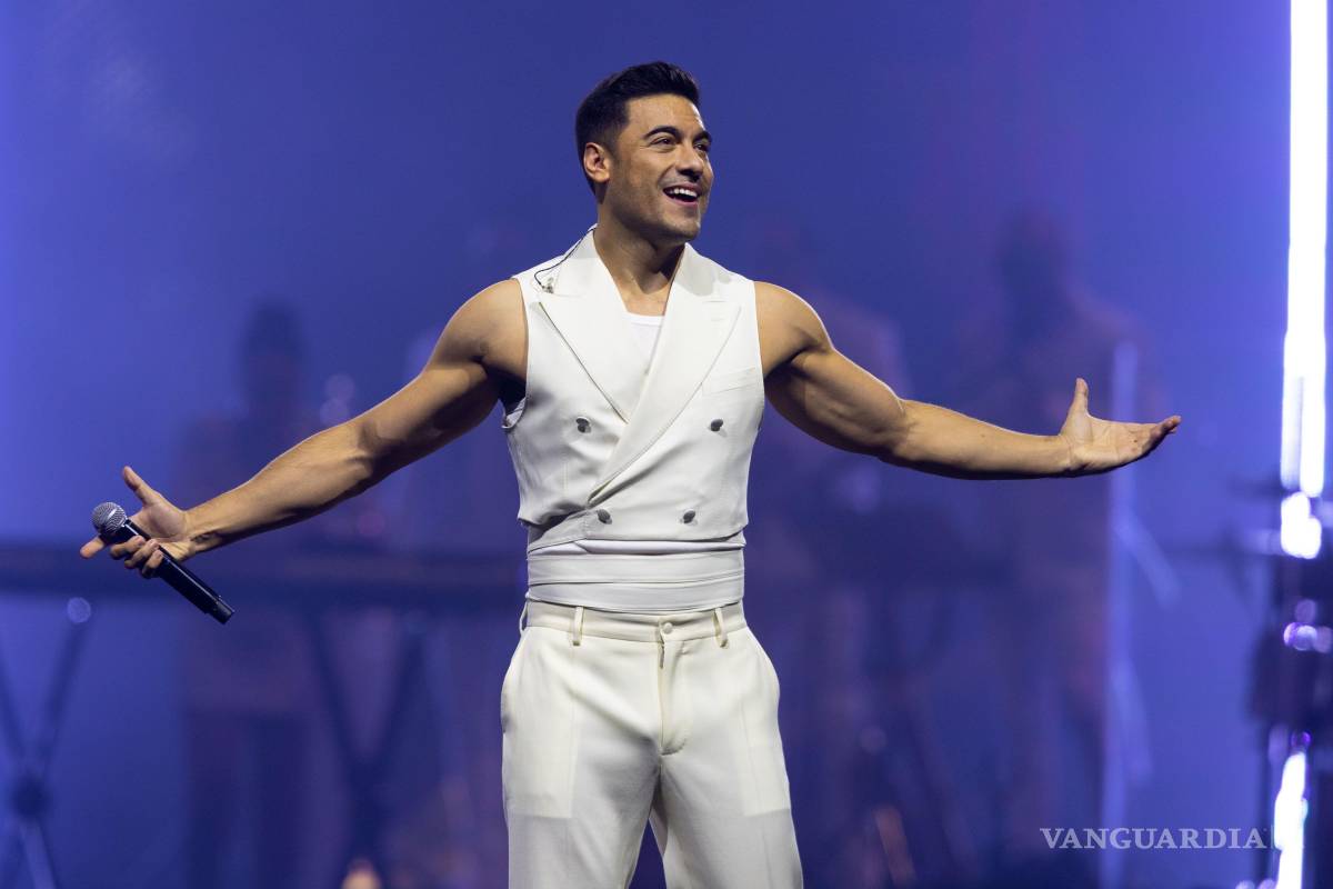 ¡Se acabó el aguinaldo! Confirman concierto de Carlos Rivera en Saltillo el próximo marzo de 2026