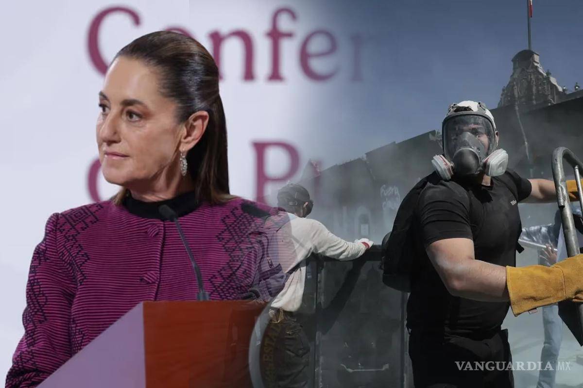 ‘Bloque Negro tiene que investigarse’... Sheinbaum sobre supuesto grupo de choque en marchas de la CDMX