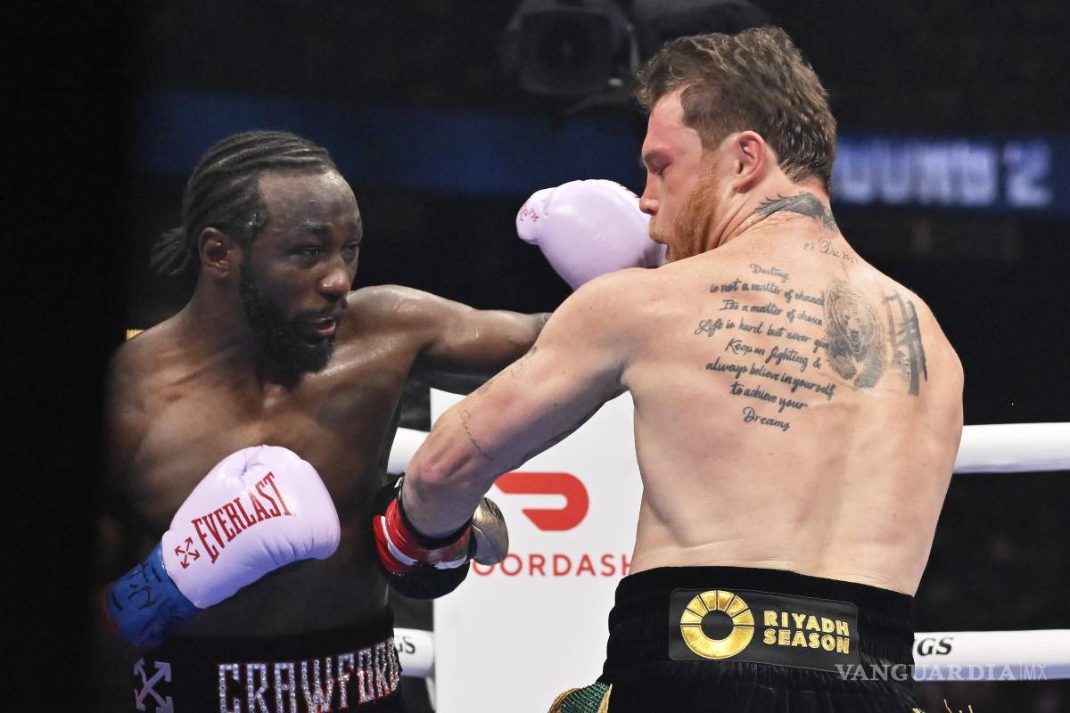 ¡Pierde el Canelo! Terence Crawford le arrebata el campeonato indiscutido de supermedianos a Saúl Álvarez