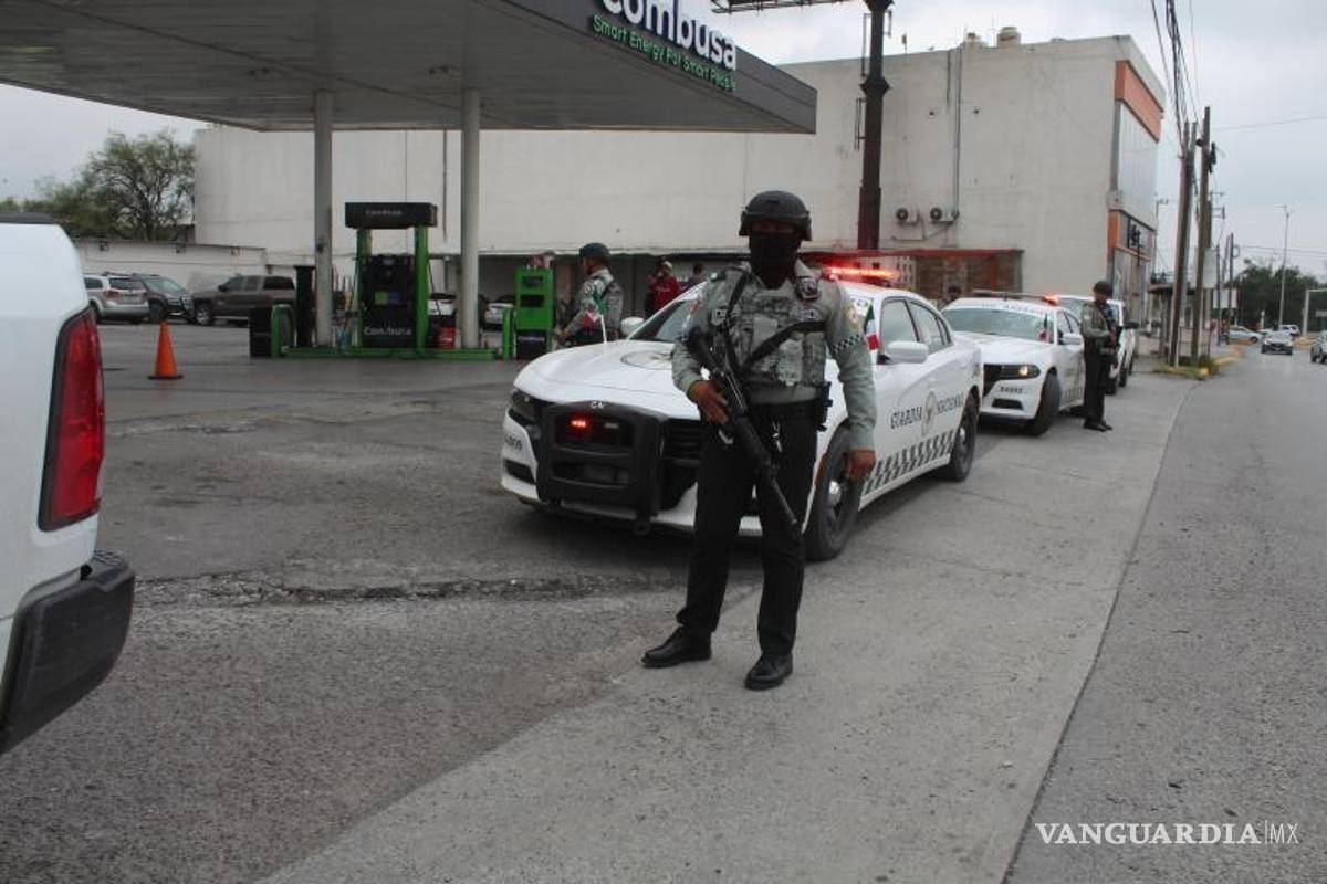 Aseguraron hidrocarburo, tanques y documentos en cateo de la FGR a gasolineras de Saltillo