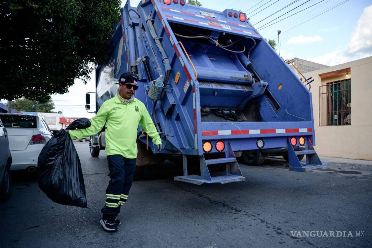 Saltillo: 25 de diciembre y 1 de enero NO habrá recolección de basura