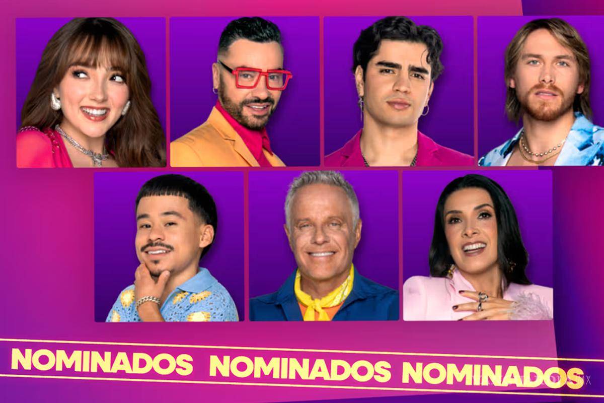 La Casa de los Famosos México 2025... ¿quiénes son los nominados de la séptima semana?