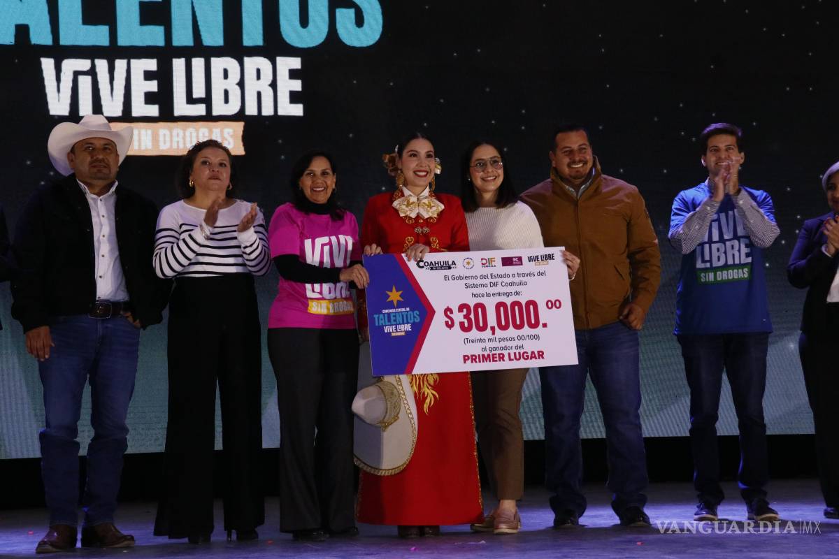 Celebran en Saltillo la Gran Final del concurso estatal ‘Vive Libre Sin Drogas’